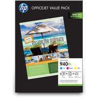HP INK CARTRIDGE CG898AA - 940XL Value Pack Colour