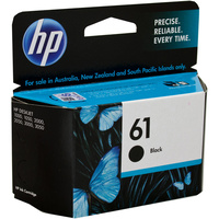 HP INK CARTRIDGE 61 Black CH561WA