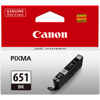 CANON INK CARTRIDGE CLI-651BK Black