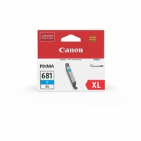 CANON INK CARTRIDGE CLI-681XLC High Yield Cyan