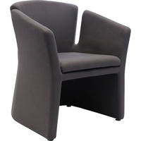 RAPIDLINE CLOVER TUB CHAIR 680W x 550d x 795mmH Charcoal