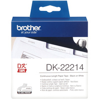 BROTHER DK-22214 LABEL ROLLS White Paper 12mmx30.48mt