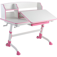 ERGOVIDA ANCHOR SERIES Large Castor Wheels - Pink Split Tiltable Desktop & Shelf