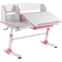 GIANT SERIES SURFACE DESK Pink - Split Desktop & Larger Storage