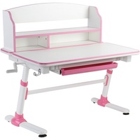 GIANT SERIES SURFACE DESK Pink - Tiltable Desktop & Compartmented Drawer