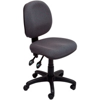 SEATING SOLUTIONS ECO OPERATOR Medium Back ADK Charcoal