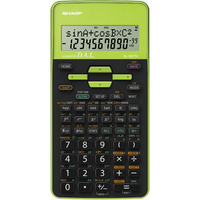 Sharp EL531THBGR Calculator Scientific 230mm x 150mm x 51.5mm Green