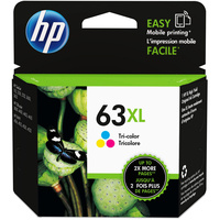 HP INK CARTRIDGE F6U63AA - 63XL High Yield TriColour