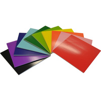 RAINBOW SQUARE CARD 300GSM 203mm Assorted