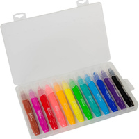 FIRST CREATIONS EASI-GRIP Crayons 3 in 1 Assorted Pack of 12