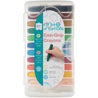 FIRST CREATIONS EASI-GRIP Crayons Pack of 12