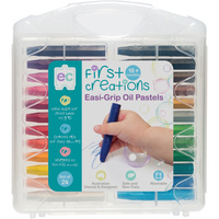 FIRST CREATIONS EASI-GRIP Oil Assorted Colours Pack of 24