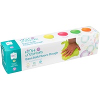 FIRST CREATIONS EASI-SOFT Dough Fluoro Pack of 4