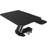 ARISE COMPULATOR DESK CLAMP  Sit Stand Solution - Black 15KG Max 800mm W x 520mm D