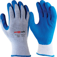 MAXISAFE SYNTHETIC COAT GLOVES Blue Grippa Glove - Large