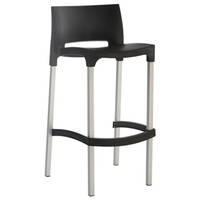 GIO INDOOR/OUTDOOR STOOL Black