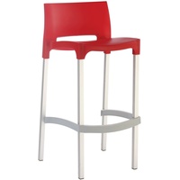 GIO INDOOR/OUTDOOR STOOL Red