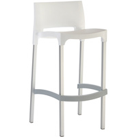 GIO INDOOR/OUTDOOR STOOL White