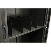 GO TAMBOUR SHELF DIVIDER Pack of 5 Black