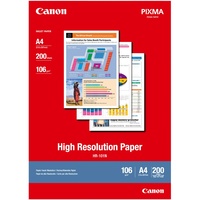 CANON 106GSM A4 HIGH Resolution Paper HR-101N 200 Sheets Pack