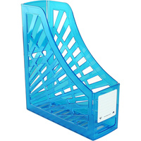 ITALPLAST Magazine Stand Neon Blue