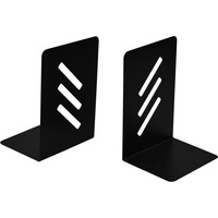ITALPLAST METAL BOOKEND Black