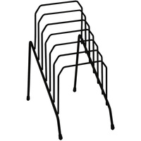 ITALPLAST STEP FILE ORGANISER Small Black
