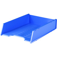 ITALPLAST DOCUMENT TRAY A4 Multi Fit Blueberry