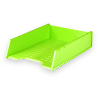 ITALPLAST DOCUMENT TRAY A4 Multi Fit Lime