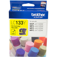 BROTHER INK CARTRIDGE LC-133Y Yellow