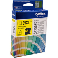 BROTHER INK CARTRIDGE LC-135XLY Yellow