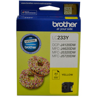 BROTHER INK CARTRIDGE LC-233Y Yellow