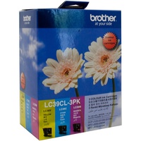 BROTHER INK CARTRIDGE LC-39CL3PK Value Pack