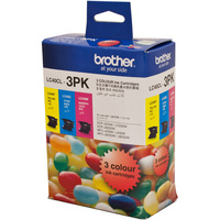 BROTHER INK CARTRIDGE LC-40CL3PK Value Pack