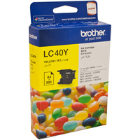 BROTHER INK CARTRIDGE LC-40Y Yellow