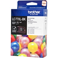 BROTHER INK CARTRIDGE LC-77XLBK Black