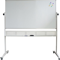 RAPIDLINE MOBILE WHITEBOARD 1500mm W x 1200mm H x 15mm T White