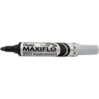 PENTEL MWL5 MAXIFLO WHITEBOARD Marker Bullet Black