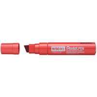 PENTEL N50XL PERMANENT MARKER Jumbo Red