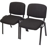 NOVA VISITOR CHAIR No Arms Black