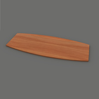 OM TABLE TOP ONLY W2400 x D1200mm  Cherry