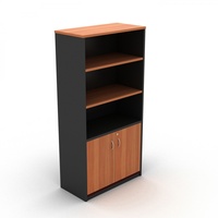 OM CABINET W900 x D450 x H1800mm Cherry Charcoal