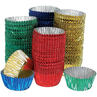 ZART PATTY PANS FOUR ASSORTED Colours Pack of 100