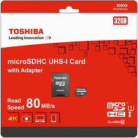 TOSHIBA MEMORY CARD 32GB MICRO SDHC UHS-1 Class 10