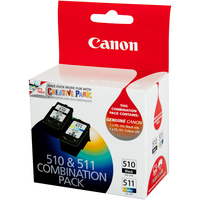 CANON INK CARTRIDGE PG-510 CL511 Value Pack Colour