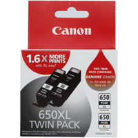 CANON PGI650XL BLACK INK Black Twin Pack