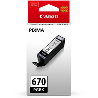 CANON INK CARTRIDGE PGI-670BK Black