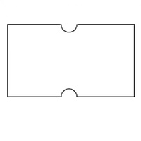 PRICING GUN LABELS White Removable 21x12mm Pack of 10