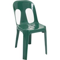 PIPEE STACKING CHAIR Plastic Grey