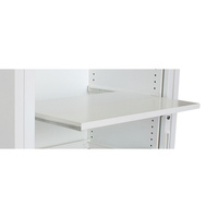 STEELCO REFERENCE SHELF Pull Out W1200 Satin SIlver